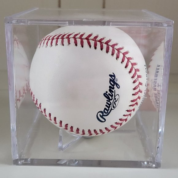 Jerry Remy Autographed MLB Baseball with case - Picture 3 of 4